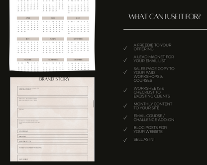 PLR 2024 Branding Planner