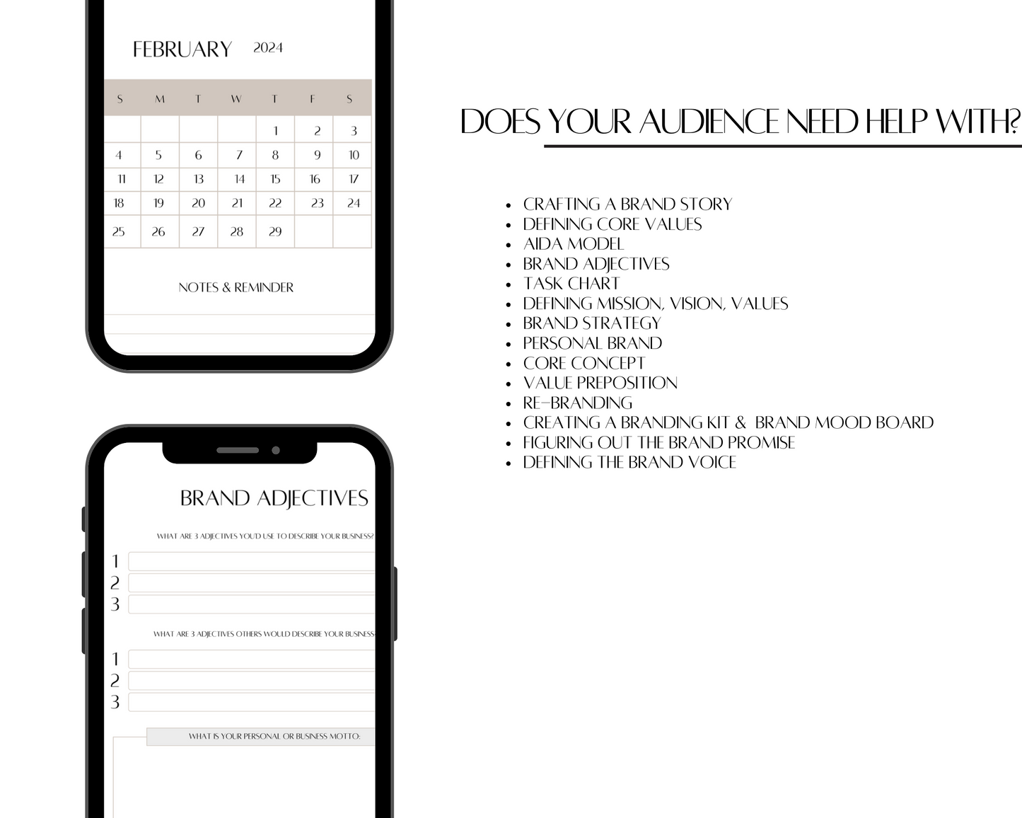 PLR 2024 Branding Planner