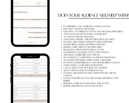 PLR Budget Planner