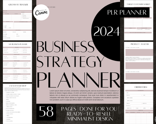 PLR 2024 Business Strategy Planner