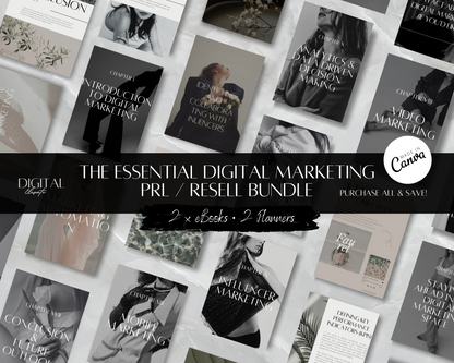 PLR Essential Digital Marketing Bundle