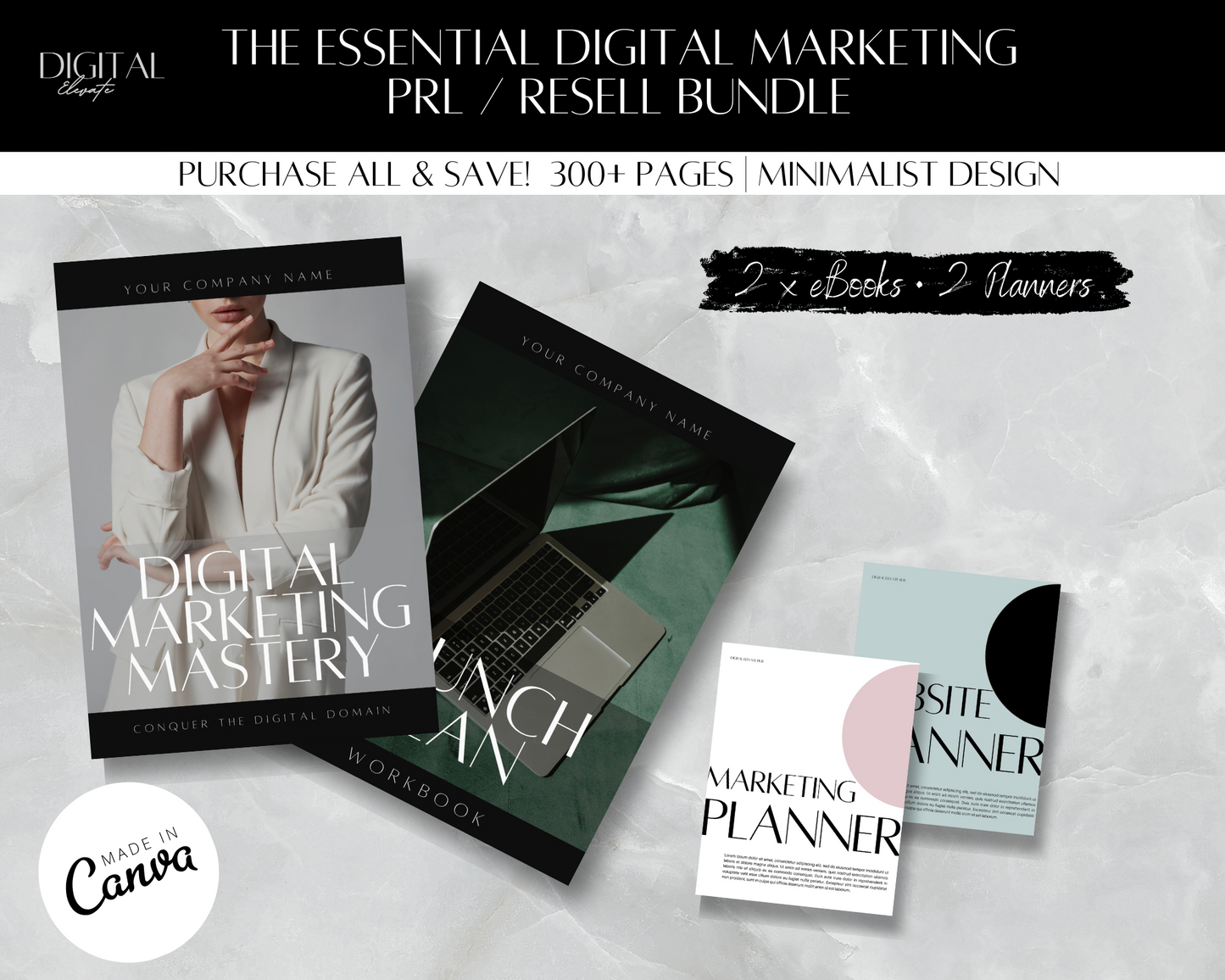 PLR Essential Digital Marketing Bundle