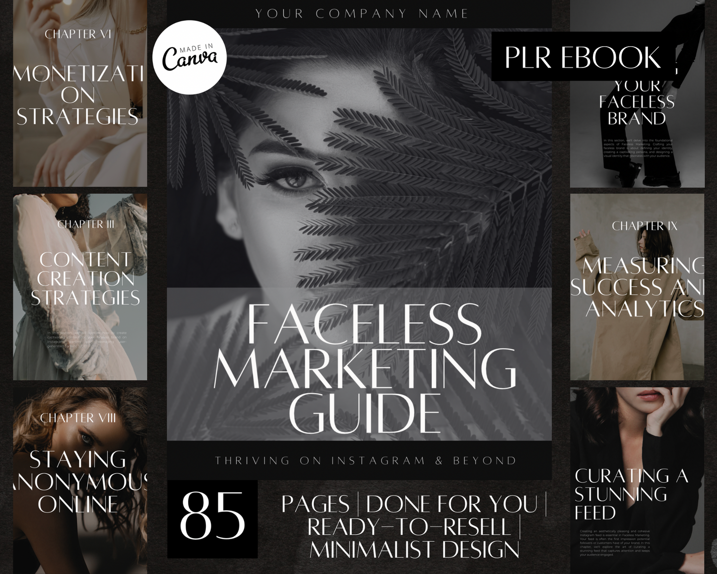 PLR Faceless Marketing Guide eBook