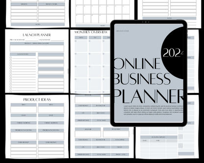 PLR 2024 Online Business Planner