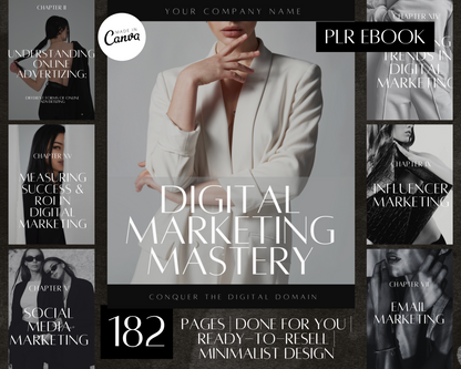 PLR Digital Marketing Mastery eBook