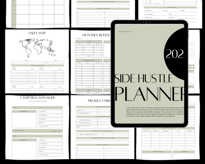 PLR 2024 Side Hustle Planner