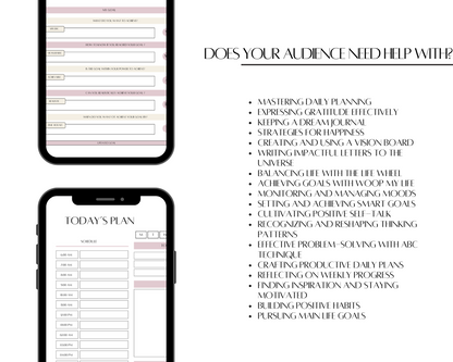 PLR Vision Board Planner