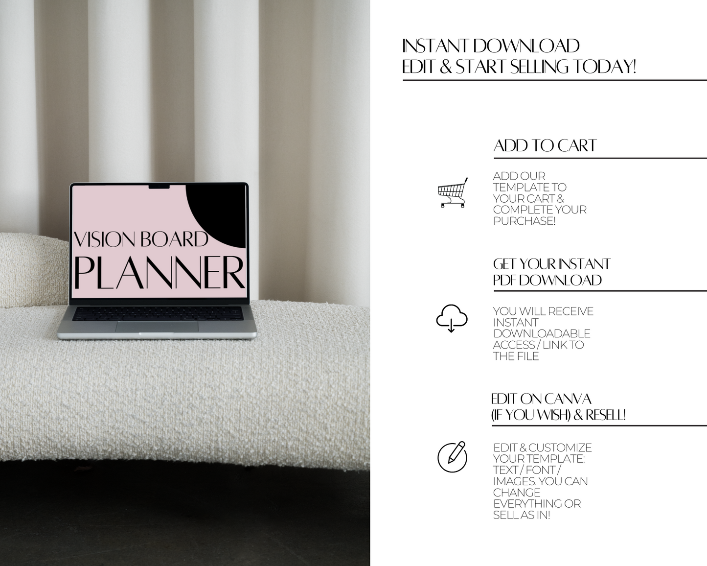 PLR Vision Board Planner